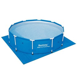 Tapis de sol 335X335 pour piscines Bestway jusqu'à  305 cm de diamètre