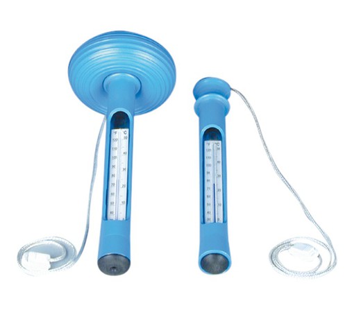 Drijvende cilindrische thermometer