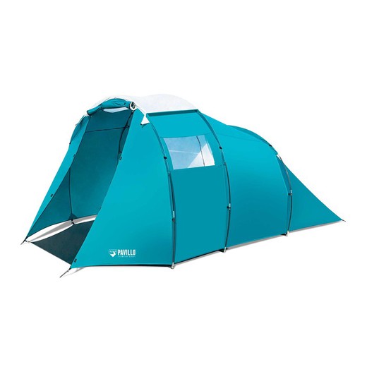 Tenda Bestway Family Dome (305 + 95) x255x180 cm Bastões de montagem para 4 pessoas