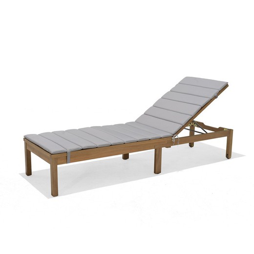 Garten Chillvert Milan Wood Lounge Chair mit Rädern 191