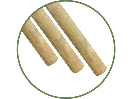 ξύλινο φροντιστήριο χωρίς σημείο (αρκετά μέτρα)
