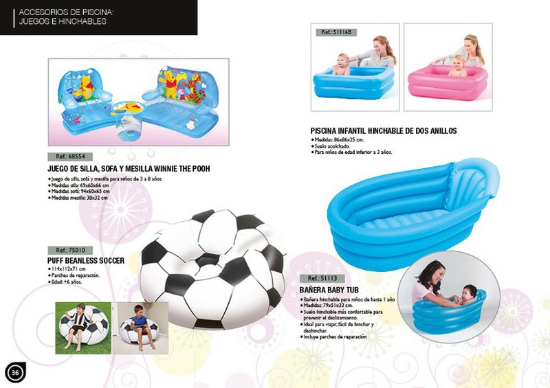 Bañera hinchable infantil 79x51x33 cm — PoolFunStore