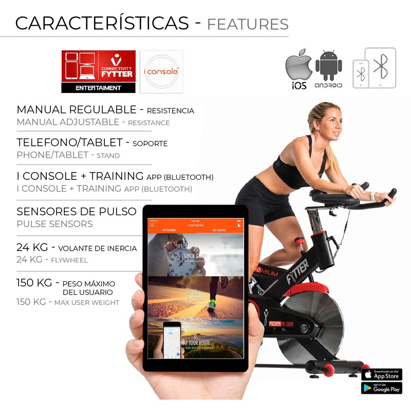 Comprar Soporte Tablet Bicicleta estatica Compat - Mejor Precio Online