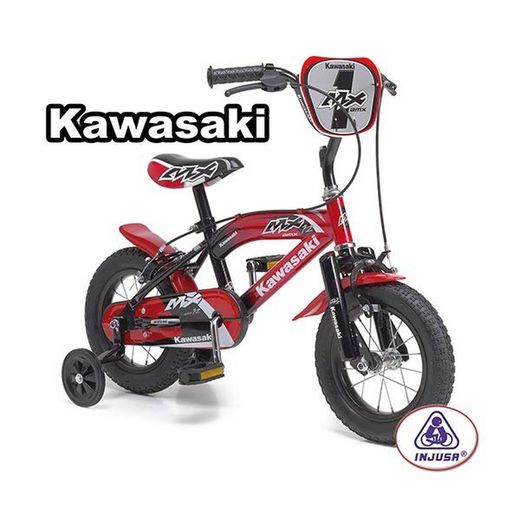 Kawasaki MX 12 '' Fahrrad mit zwei Bremsen