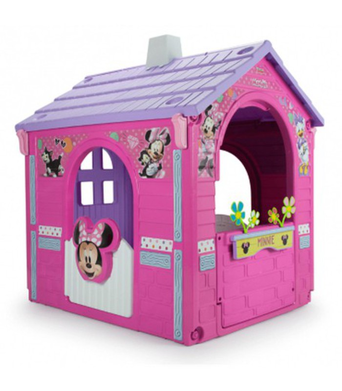 trapo Marco de referencia Suradam Casa de juguetes de Jardin MINNIE MOUSE color rosa — PoolFunStore