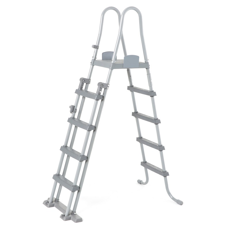 Ladder voor zwembaden tot 132 cm hoogte met Bestway 58332 — PoolFunStore