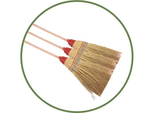 escoba de mijo 150 cm