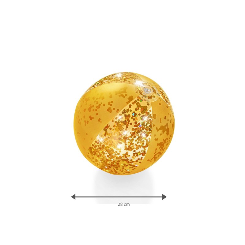 Ballon de Plage Gonflable Paillettes ?28 cm — PoolFunStore