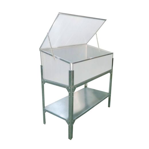 Invernadero Gardiun Jaca Elevado I 53x104x108 cm 1 agua Policarbonato Transparente