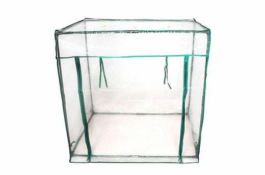 Invernadero PVC jardin rectangular 100x50x100cm