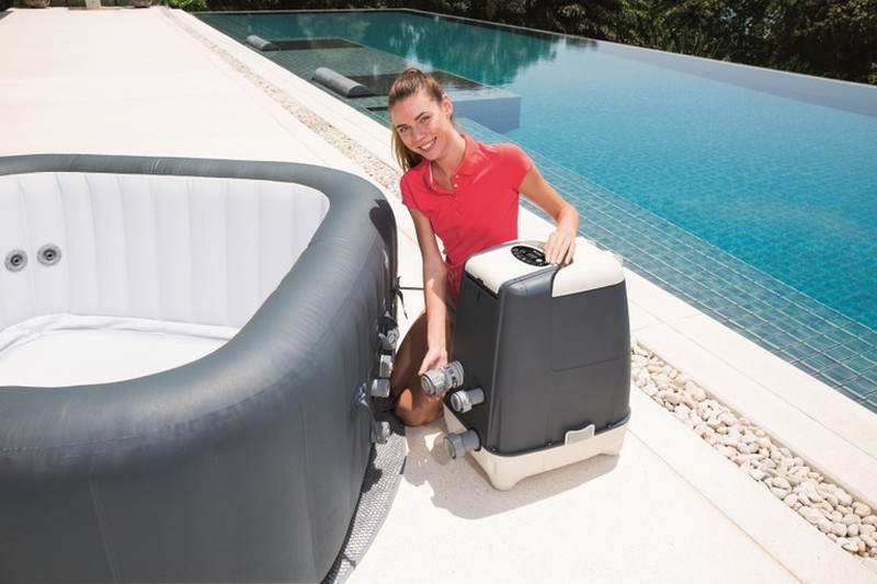 Bestway Lay aufblasbares Spa Z Spa Hawaii HydroJet Pro Für Personen PoolFunStore