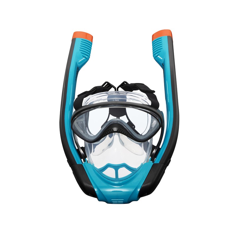 Máscara de Snorkel Con Doble Tubo Talla L/XL — PoolFunStore