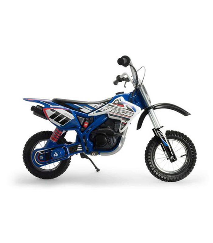 Porteur moto roues libres - Bleu/Vert