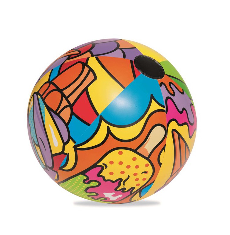 Jeu D'eau Et De Plage Gonflable - Ballon De Plage Multicolore à Prix  Carrefour