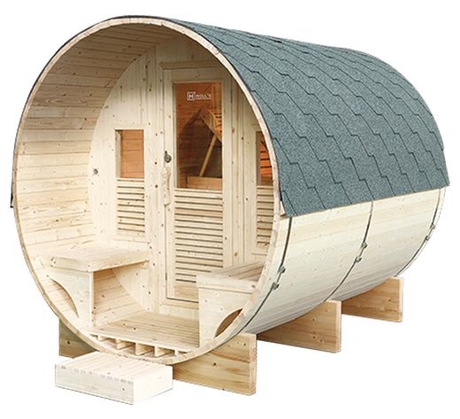 Sauna zewnętrzna w beczce Gaia Luna