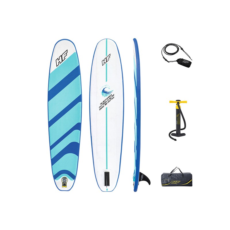 Tabla De Surf Inflable Compact Surf 8 cm Bestway — PoolFunStore