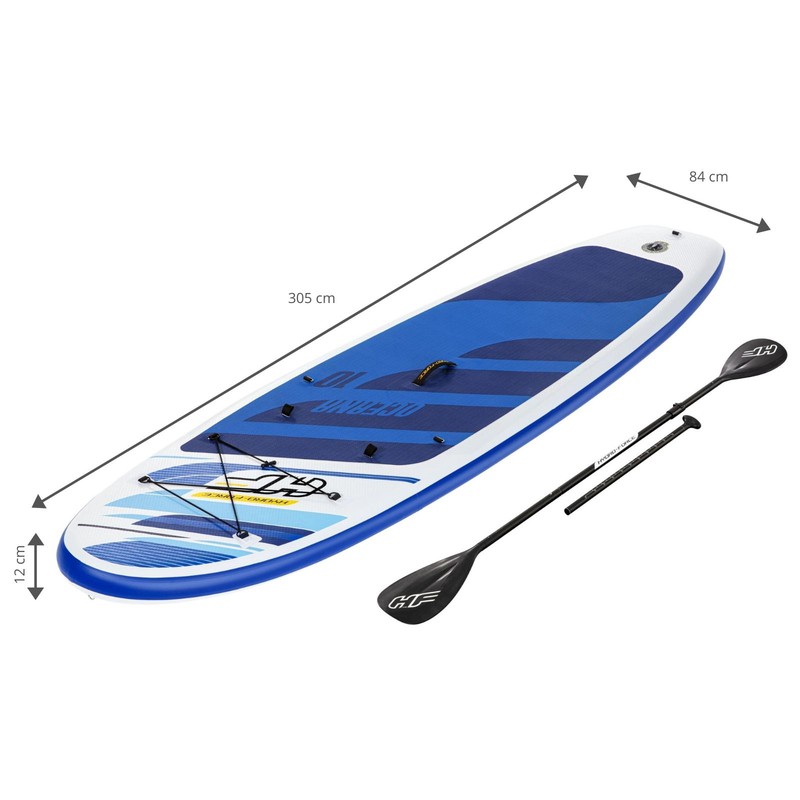 Tabla Paddle Surf Hinchable Ocean 305 x 84 x 12 cm.