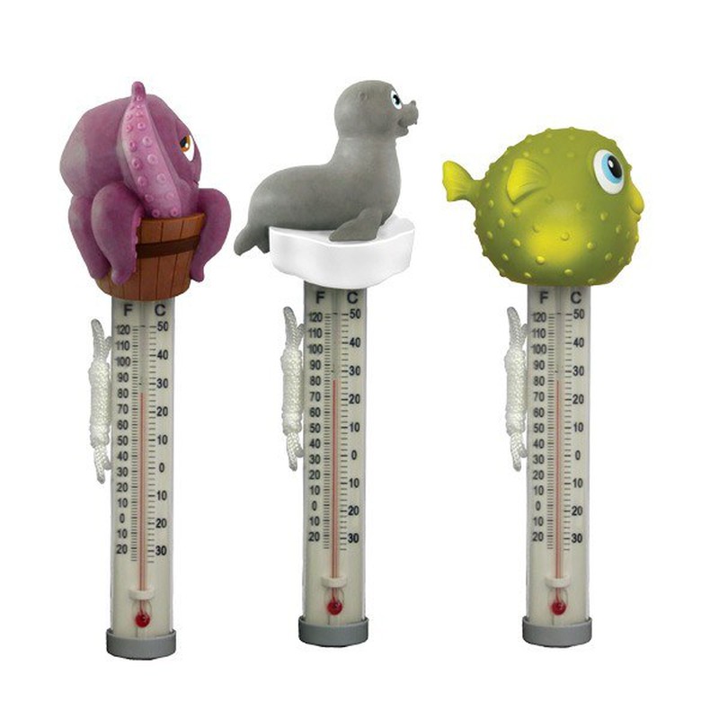 Thermomètre pour animaux flottant comprend un cordon — PoolFunStore