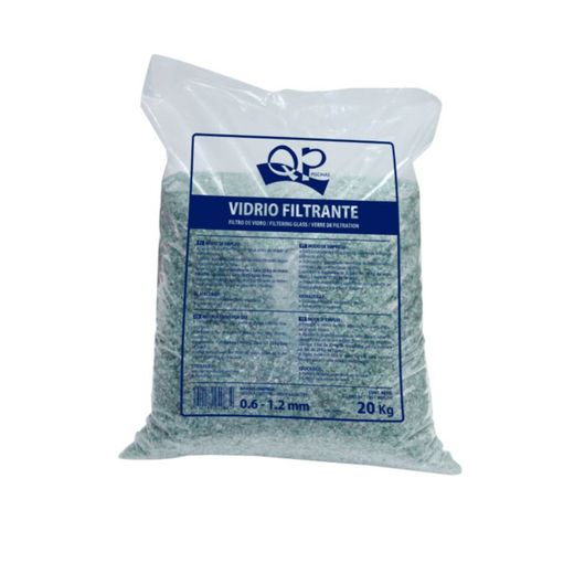 FILTRO IN VETRO DA 0,6 - 1,2 SACCHETTO 20KG